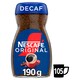 image 1 of Nescafe Original Decaf Instant Coffee 190g