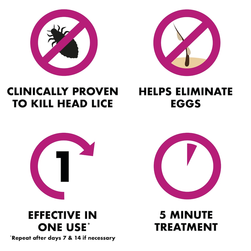 image 1 of Full Marks Head Lice Treatment Solution 200ml