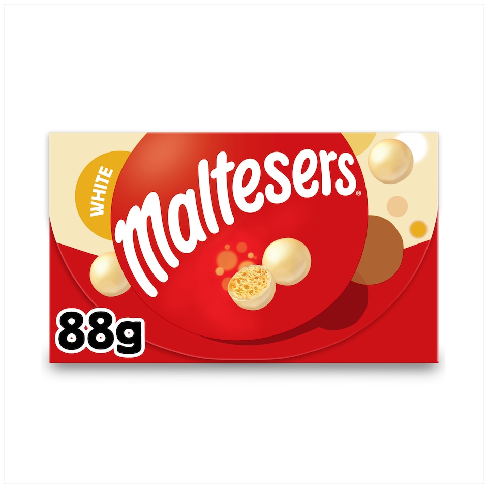 Maltesers White Chocolate Box 88g