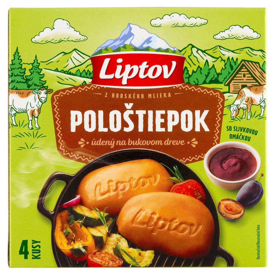 image 1 of Liptov Pološtiepok for Grill with Plum Sauce 4 pcs 290 g
