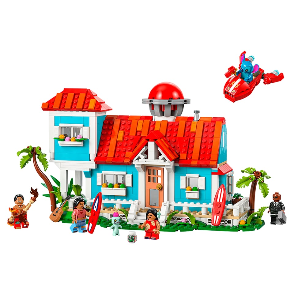image 1 of LEGO Disney 43268 Lilo And Stitch Beach House