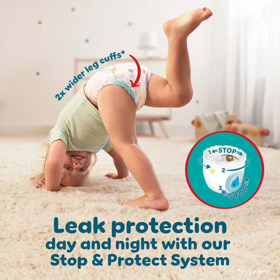 image 1 of Pampers Baby Dry Nappy Pants Size 5 Carry 21