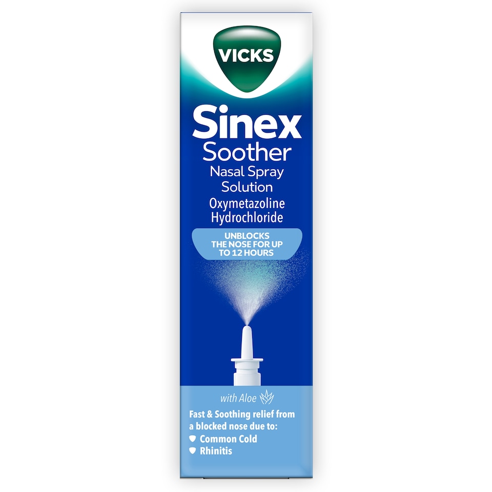 Vicks Sinex Soother Decongestant Nasal Spray 15ml