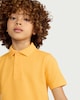image 2 of F&F School Boys 3-Pack Pure Cotton Regular Fit Polo Shirts in Yellow