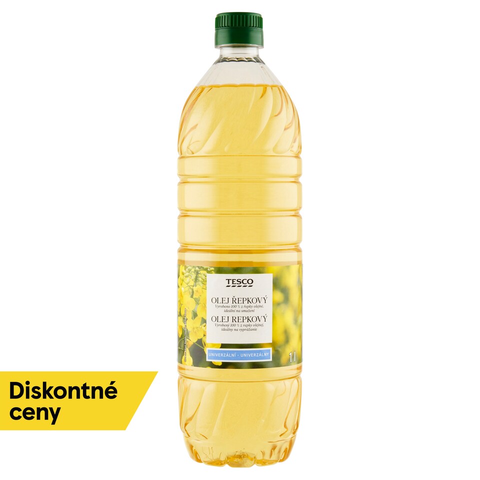 Tesco Olej repkový 1 l