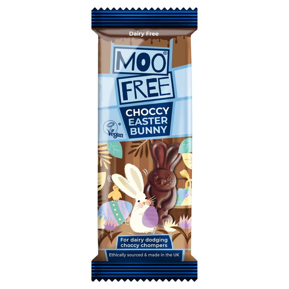 Moo Free Easter Bunny Bar 32G