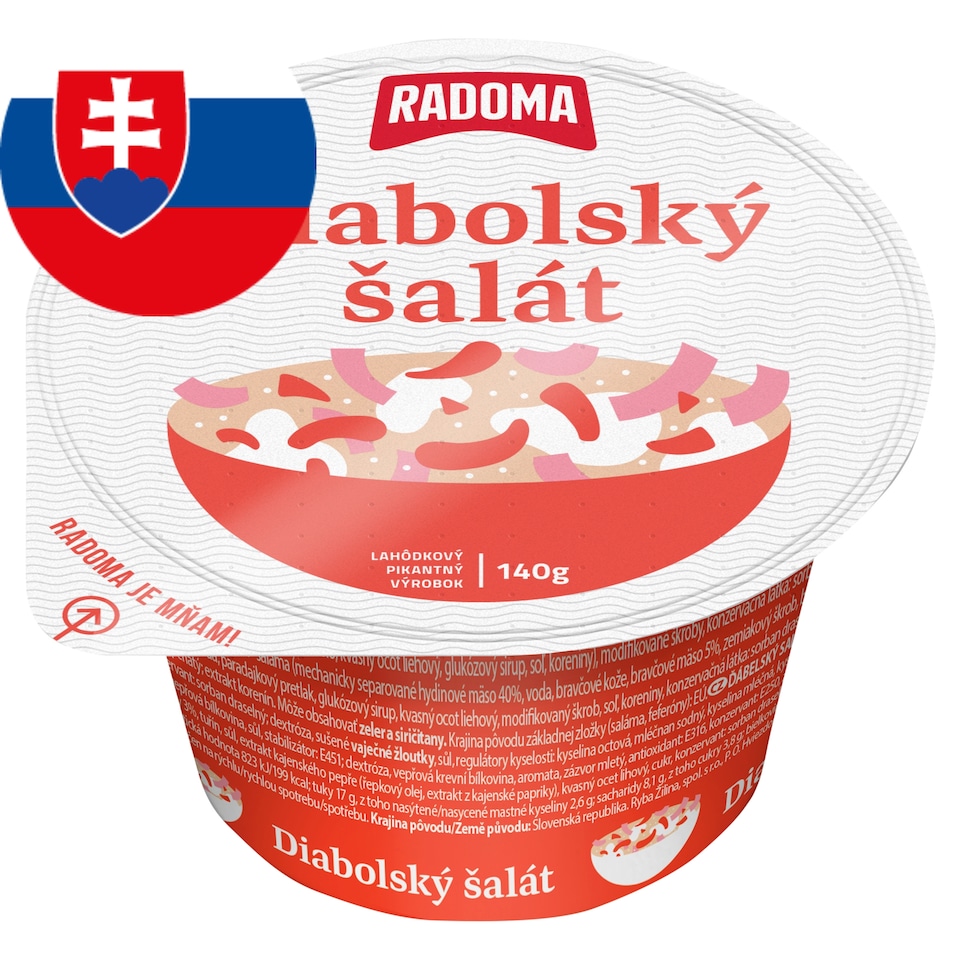 PRETO Radoma Diabolský lahôdkový šalát 400 g