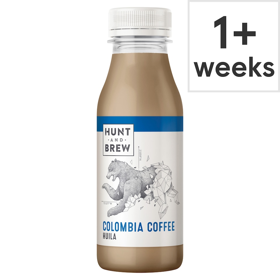 Hunt and Brew Huila Colombia Coffee 330ml