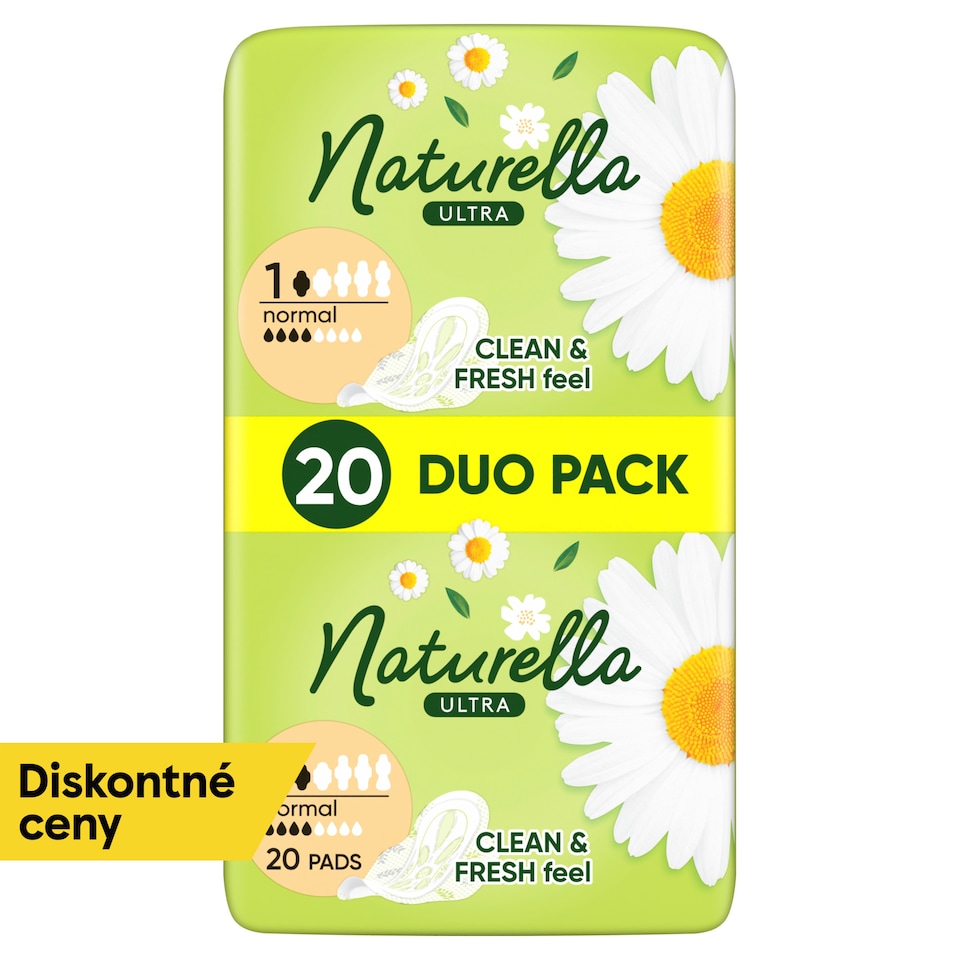 obrázok 1 z Naturella Ultra vložky s krídelkami Normal – veľkosť 1 20 ks