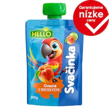 Hello Ovocná desiata s broskyňami 100 g