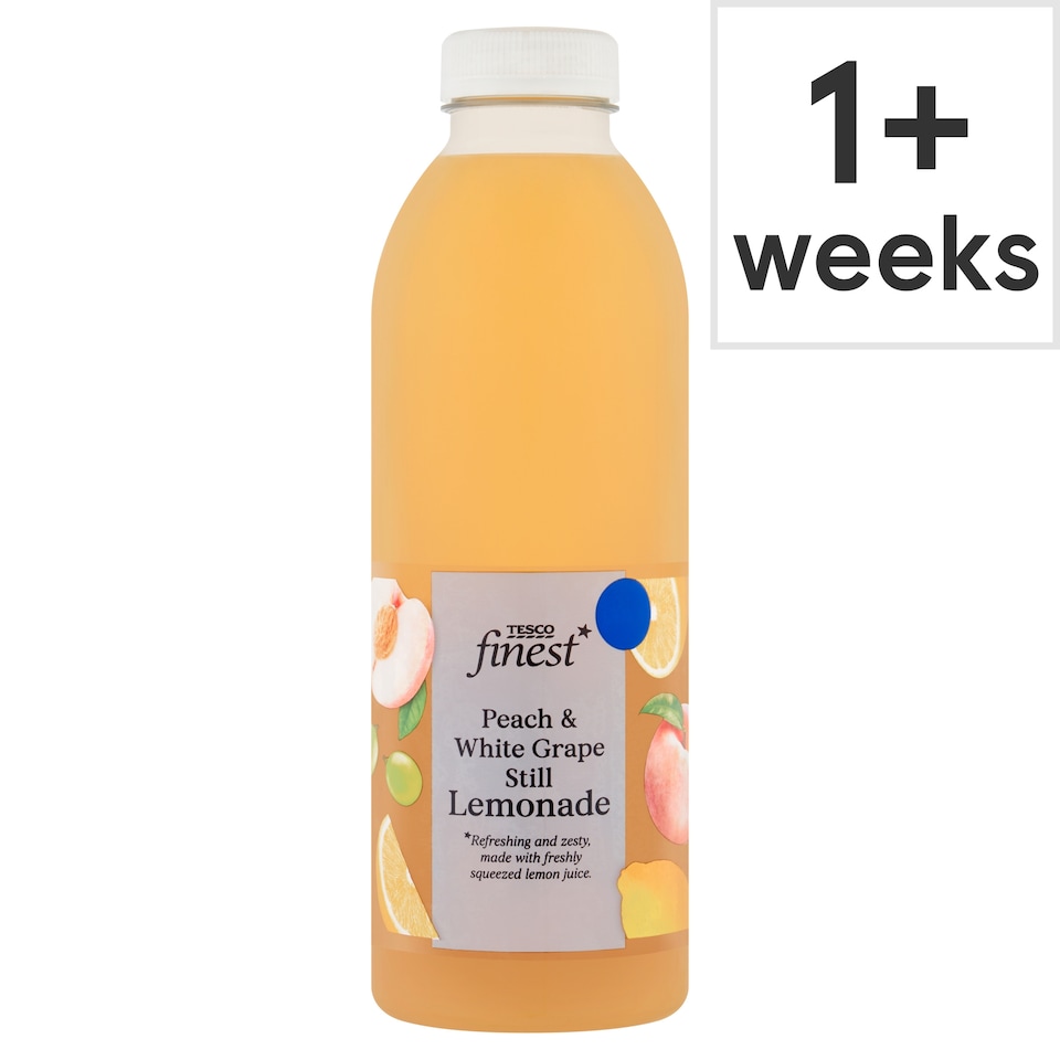 Tesco Finest Italian Peach & White Grape Lemonade 750ml
