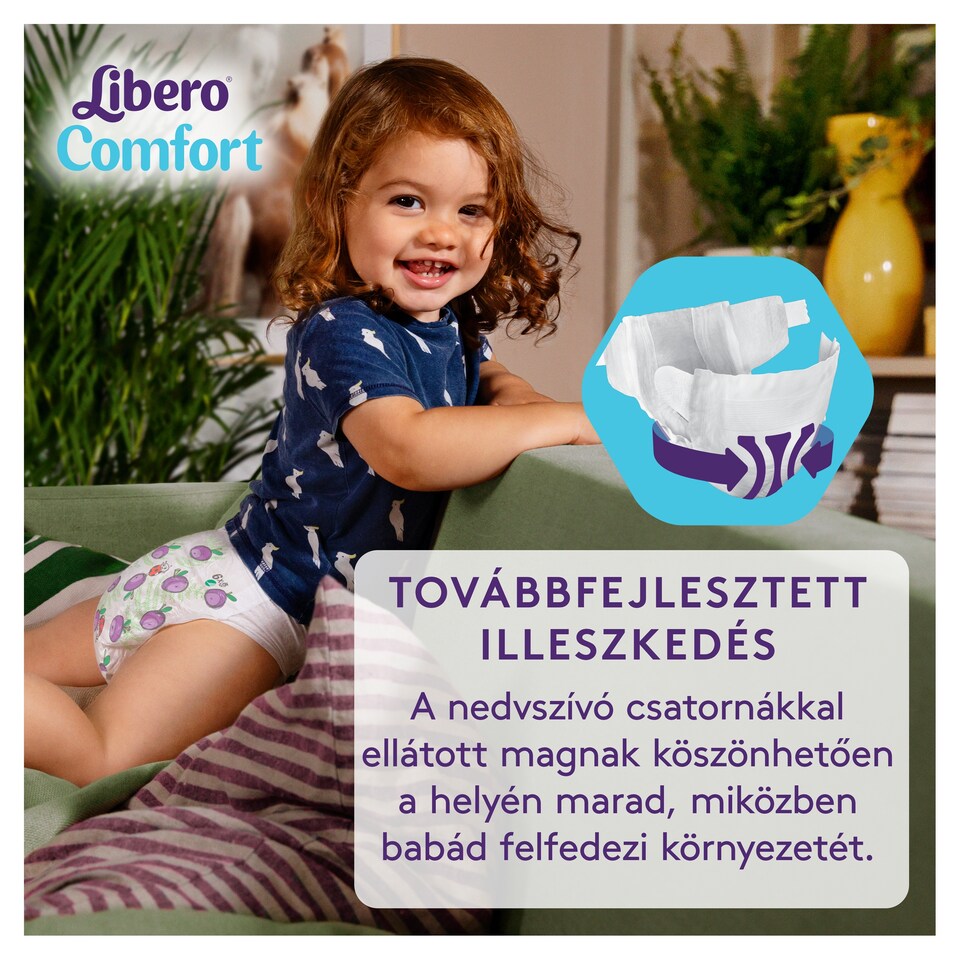 image 1 of Libero Comfort Disposable Diapers, Size: 7, 16-26 kg, 38 pcs