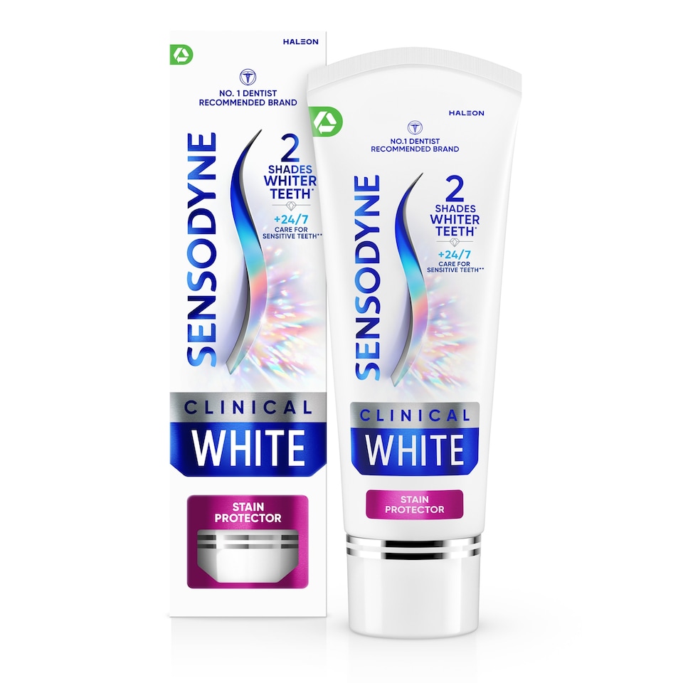 image 1 of Sensodyne Clinical White Stain Protector Toothpaste 75ml