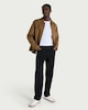 image 2 of F&F Zip Up Collared Jacket in Brown