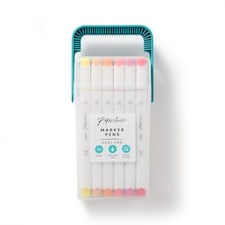 Paperchase 24 Dual End Pastel Marker Pens