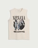 image 4 of Nirvana Pure Cotton Vest in Black
