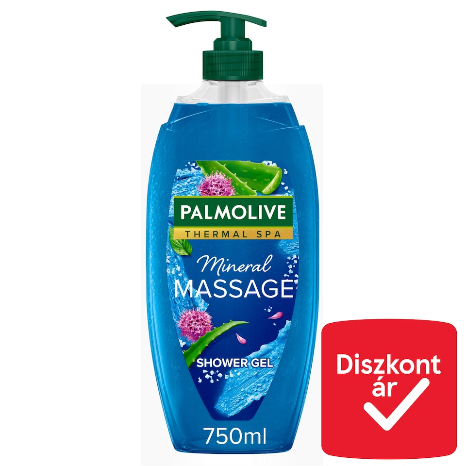 Palmolive Thermal Spa Mineral Massage pumpás tusfürdő 750 ml  1. kép