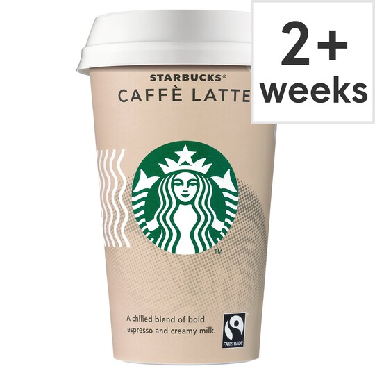 Starbucks Seattle Latte 220ml Tesco Groceries