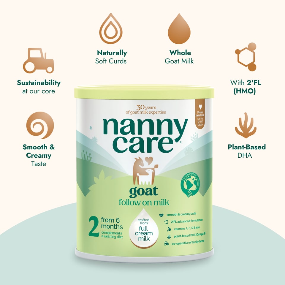 image 1 of Nannycare Goat Stage 2 Follow On Milk 800g