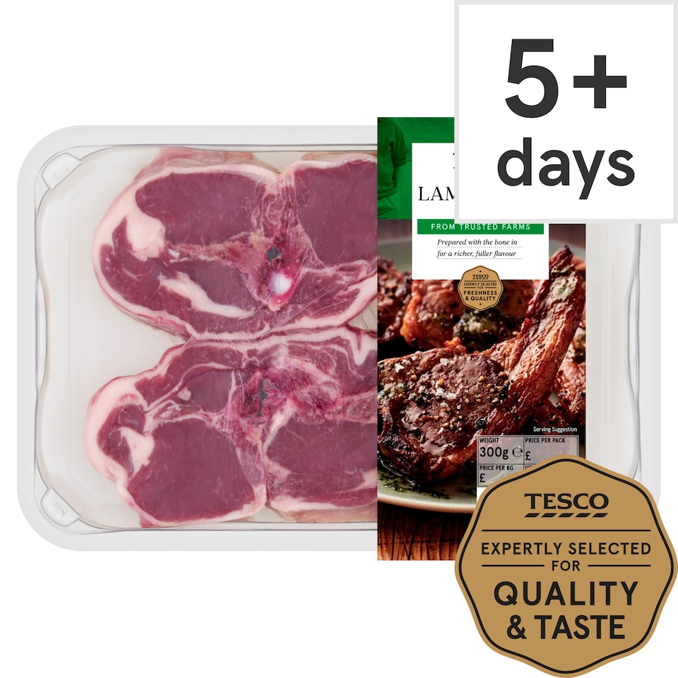 Tesco Lamb Chops 300G