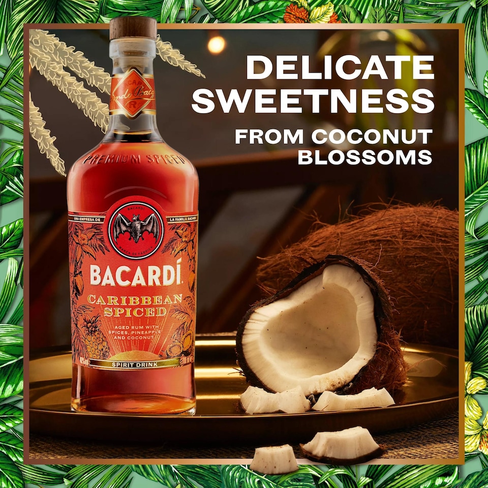image 1 of Bacardi Caribbean Spiced Rum 700Ml