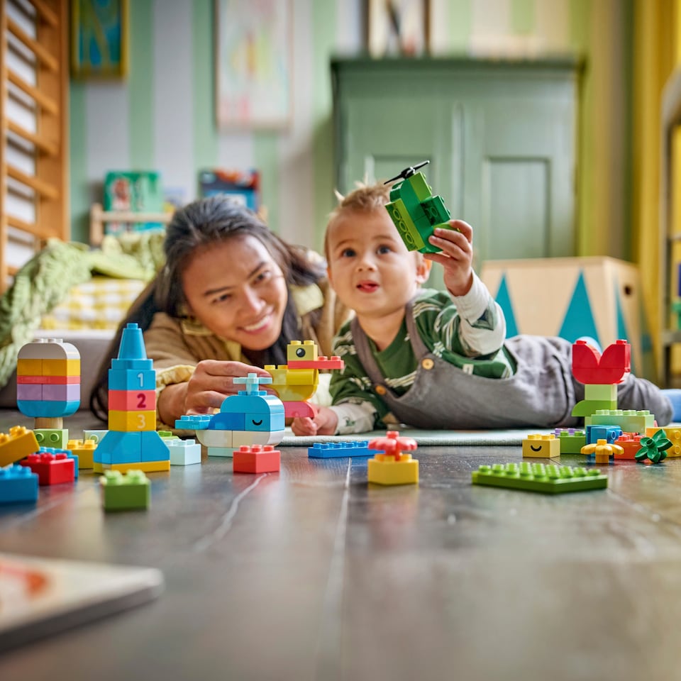 obrázok 1 z LEGO DUPLO 10479 Farebný kreatívny box s kockami