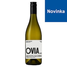 Ovia Dosýtené dealkoholizované biele víno 750 ml