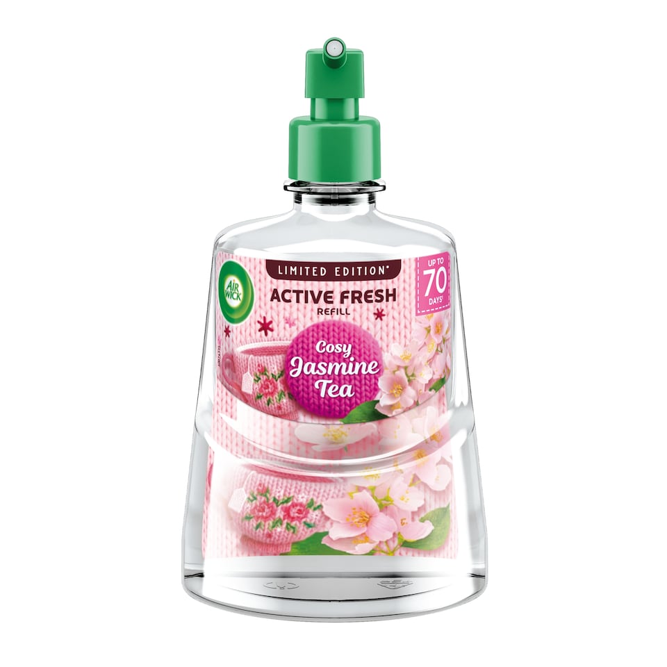 Air Wick Limited Edition Active Fresh Refill Cosy Jasmine Tea 228ml