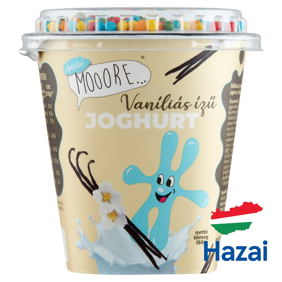 Mini Mooore vaníliás ízű joghurt 150 g