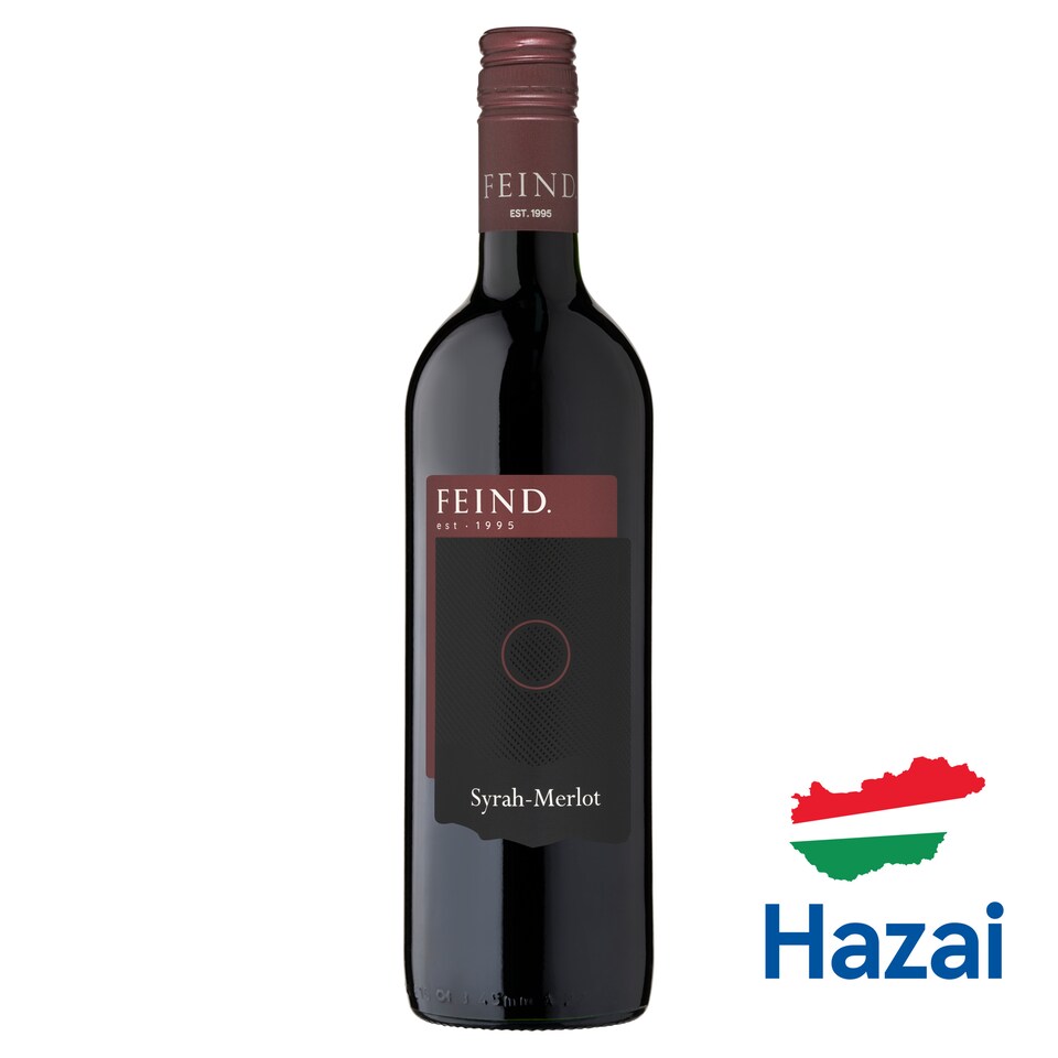Feind Syrah-Merlot száraz vörös bor 750 ml