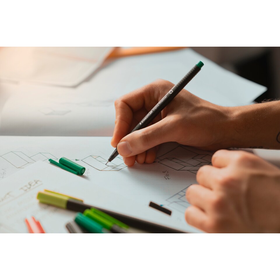 image 1 of Staedtler Triplus Fineliners 10 Pack