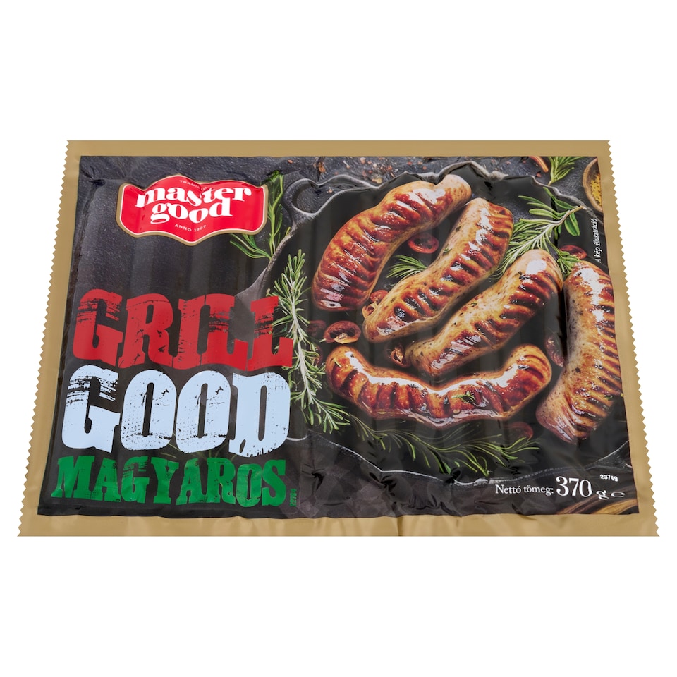 Master Good Grill Good magyaros grillkolbász 370 g 1. kép