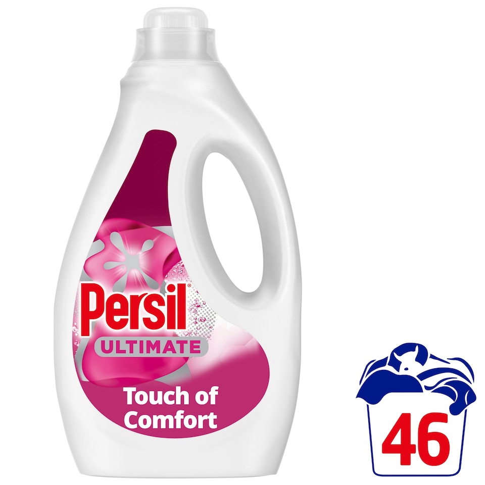 image 1 of Persil Ultimate Touch of Comfort Bio Laundry Washing Detergent 46 Washes 1242ml