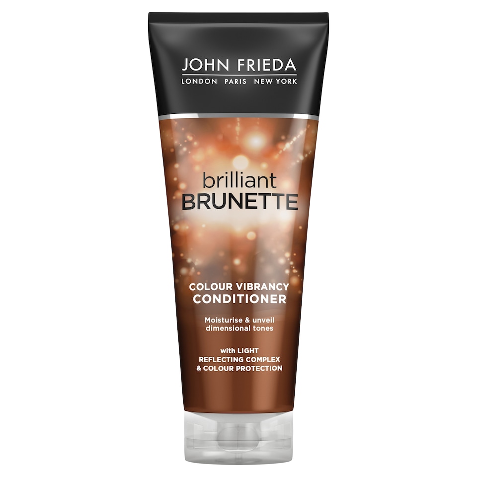 image 1 of John Frieda Brilliant Brunette Colour Protect Conditioner 250Ml