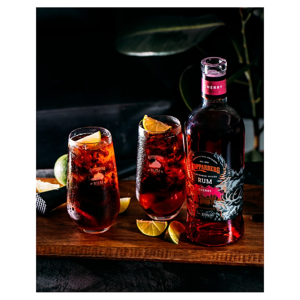 image 1 of Kopparberg Spiced Rum Cherry 70Cl