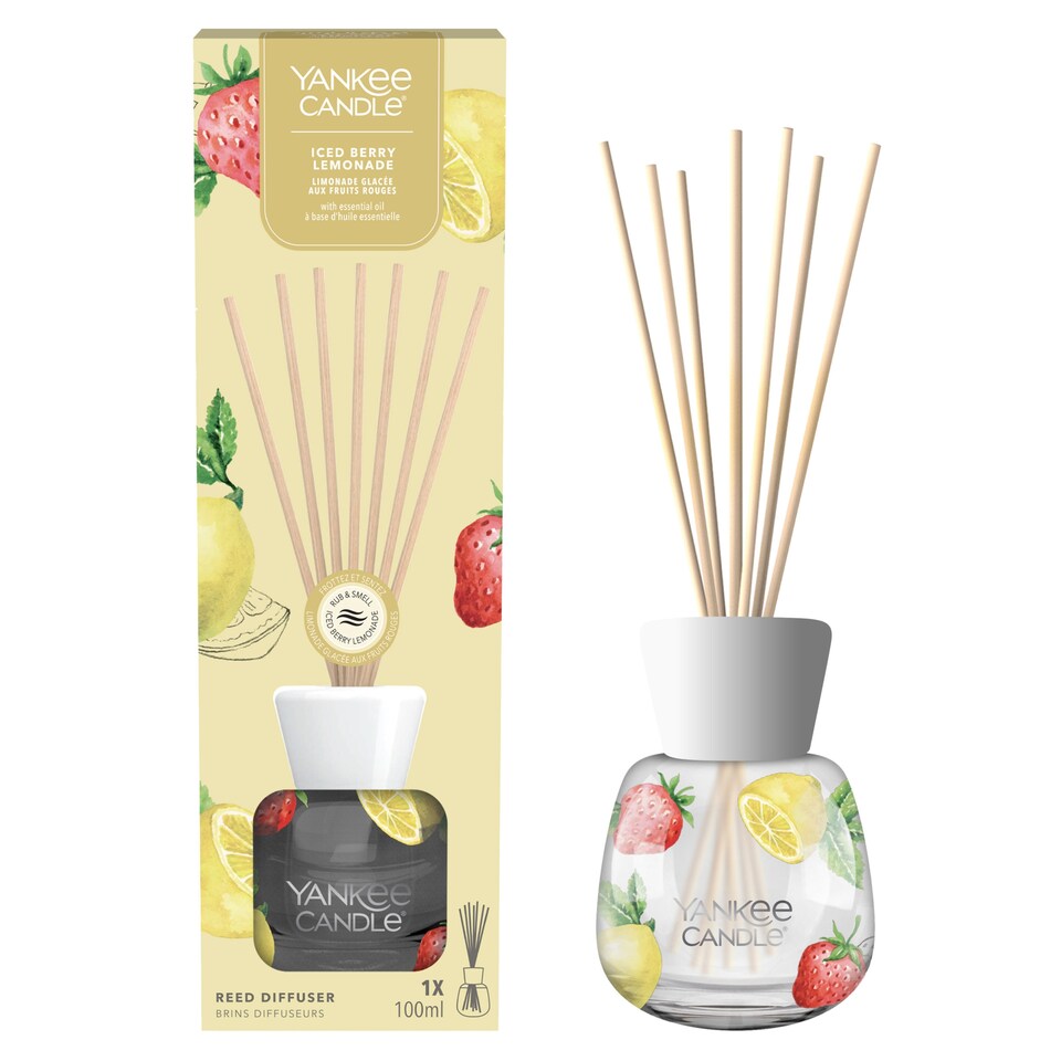 image 1 of Yankee Classic Iced Berry Lemonade Reed Diffuser 100ml