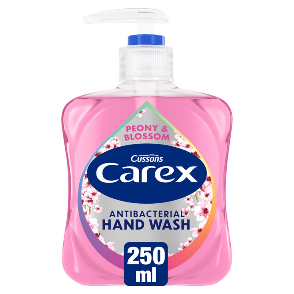 image 1 of Carex Peony & Blossom Handwash 250ml
