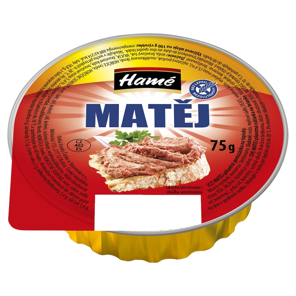 Hamé Matej Spicy Spread on Toast 75 g