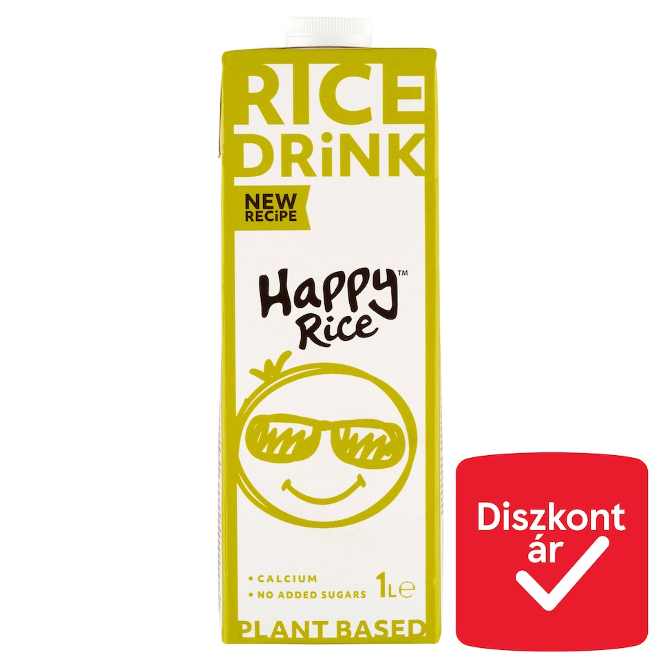 image 1 of Happy Rice UHT Rice Drink with Calcium 1 l