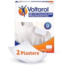 Voltarol Muscle Relief Medicated Plaster 140mg 2 Pack