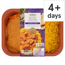 Tesco Butter Chicken With Pilau Rice 400G