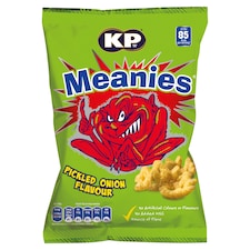 KP Meanies Pickled Onion Maize Snacks 100g