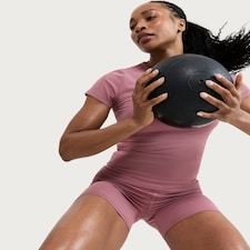 F&F Active EVERYHOUR High Waisted Cycling Shorts in Pink