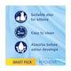 image 2 of Catsan Hygiene Smart Pack Inlays Cat Litter 2x Tray Liners