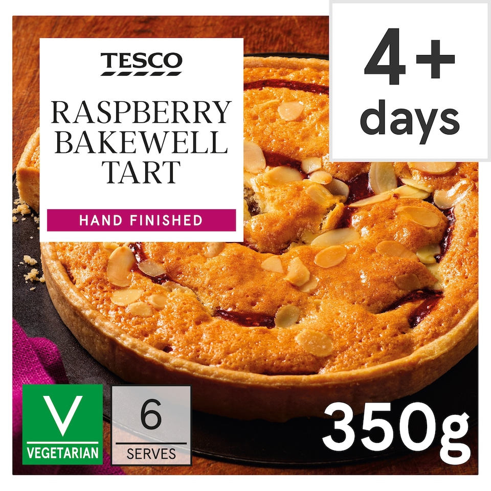 Tesco Raspberry Bakewell Tart 350g