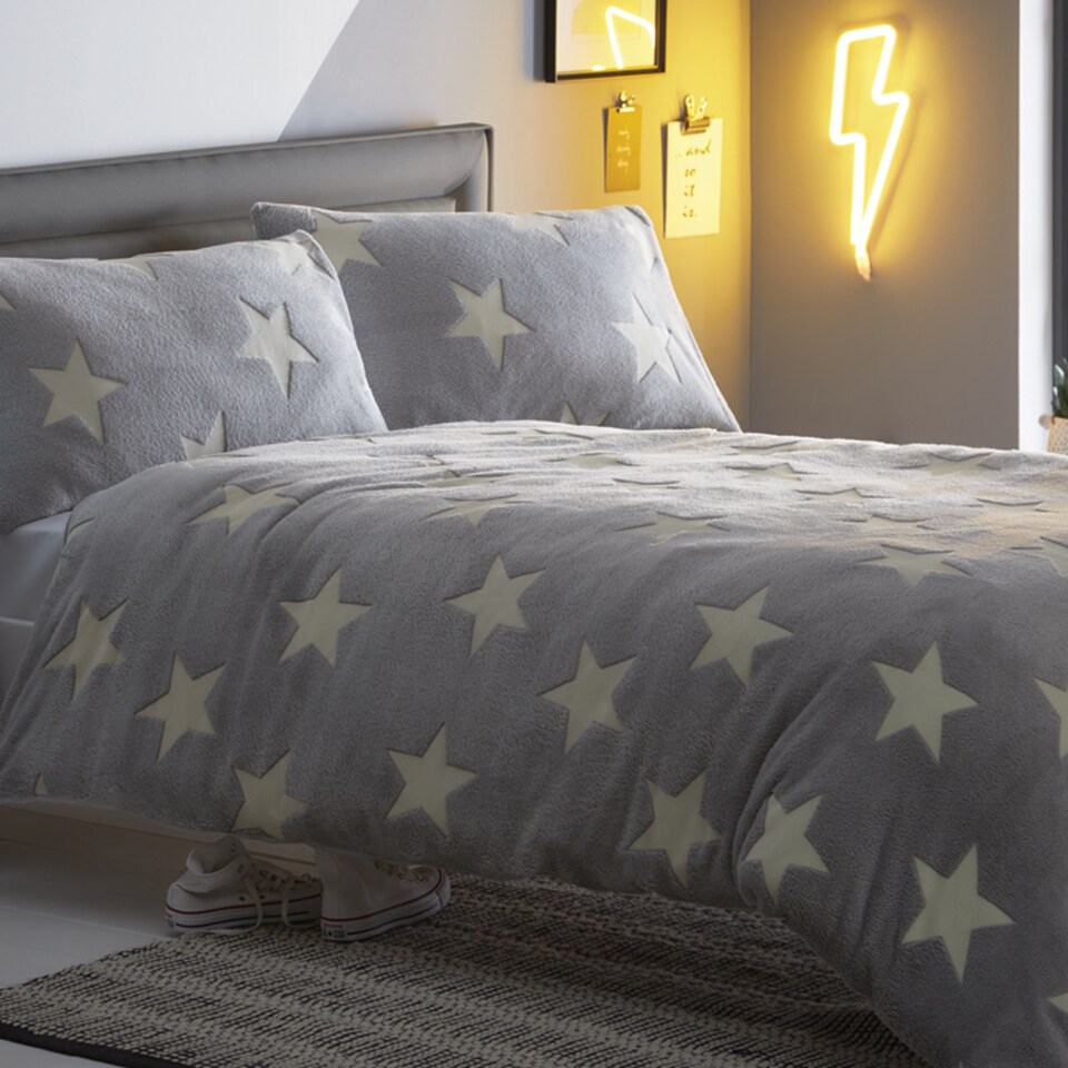 image 1 of Silent Night Glow In Dark Teddy Single