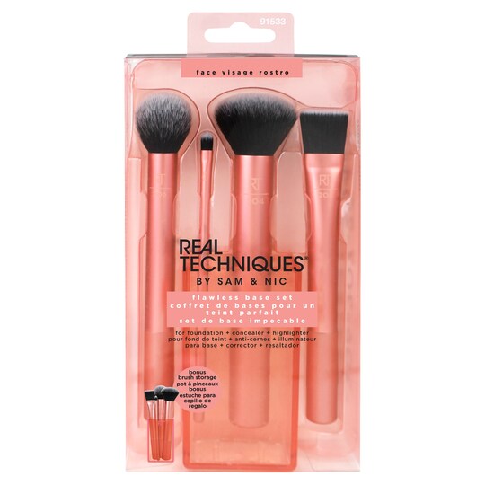 Real Techniques Flawless Base Brushes Tesco Groceries