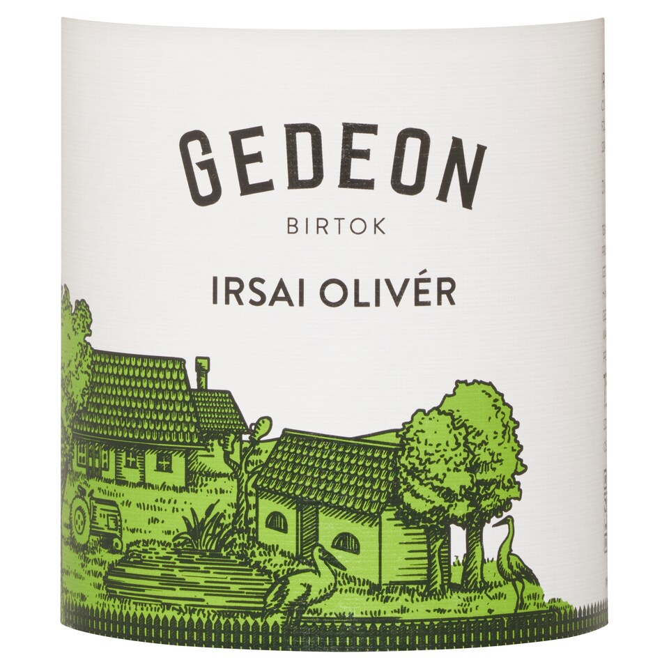 Gedeon Birtok Duna-Tisza közi Irsai Olivér száraz fehérbor 11,5% 750 ml 1. kép