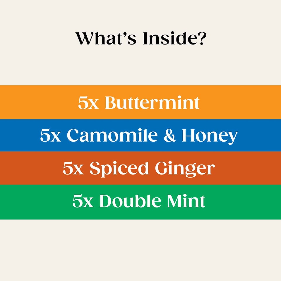 image 1 of Twinings Herbal Discovery Collection 20 Tea Bags 36.25g