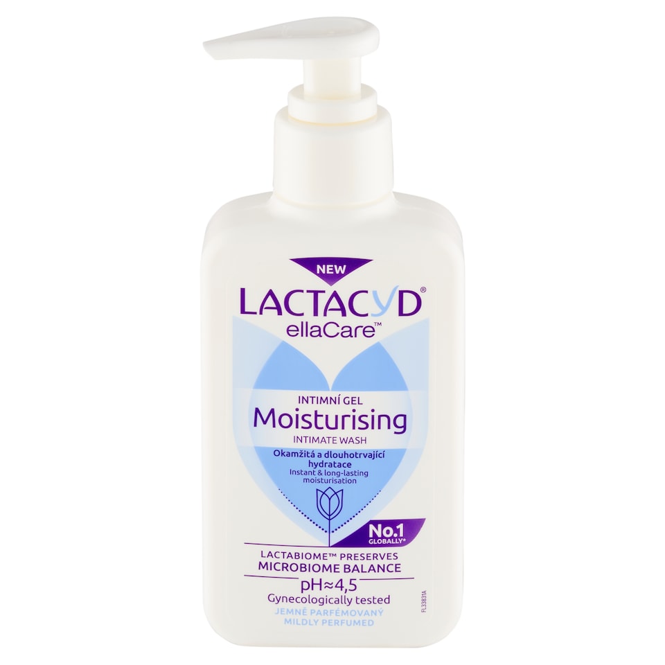 image 1 of Lactacyd EllaCare Moisturising Intimate Gel 200 ml